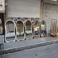 قاب آینه دفرمه چوب روس