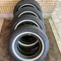 لاستیک 14 دورسفید وانت مزدا بنز شورلت دور سفید ون