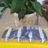 سر جارو استخری و برگ گیر و دسته جارو و شیلنگ جارو