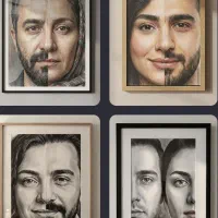 طراحی چهره از روی عکس