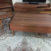 میزتلویزیون وجلومبلی وسه عددمیزعسلی