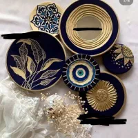 دیوار کوب سفالی