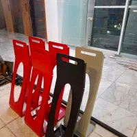 استند کپسول آتش نشانی چرخدار فلزی (۶ کیلویی co2)