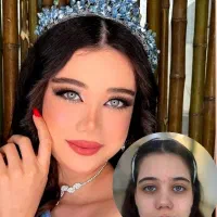 میکاپ و شنیون عروس