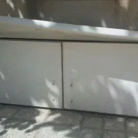 کابینت و گلدان وسنگ