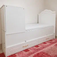 سرویس خواب نوجوان آپادانا (وکیوم) تخت، باکس و کمد