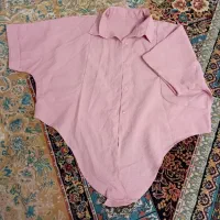 شومیز گره ای آستین کوتاه