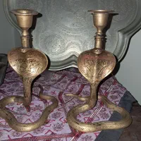 شمعدان قدیمی مار کبری