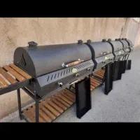 باربیکیو گازی ذغالی کباب پز چودنی سنگی