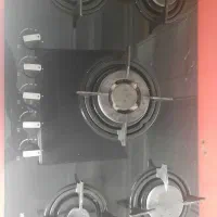 گاز رومیزی شیشه ای روبینا