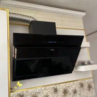 هود ونتو صفحه لمسی مشکی کار کرده بسیار تمیز