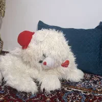 عروسک گربه بزرگ با تاب بچه گانه
