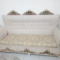 مبل هفت نفره  با کاور و ۳ تا میز عسلی