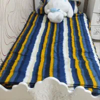 تخت خواب تکنفره وکیوم همراه با تشک