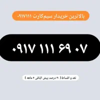 0917.111.69.07|سیم‌کارت|شیراز, عفیف‌آباد|دیوار