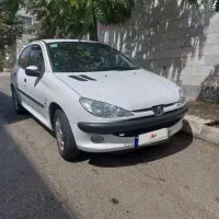 پژو ۲۰۶ تیپ ۵ مدل ۹۰ بیرنگ بسیار تمیز
