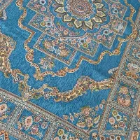 یک جفت روفرشی مخمل زرکوب ۶ متری