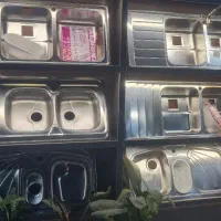 سینگ ظرف شویی استیل البرز و گرانیتی