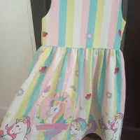 پیراهن دخترانه یونیکورن