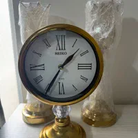 شمعدونی و ساعت طلایی