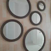 آینه ی 5 تیکه دکوری