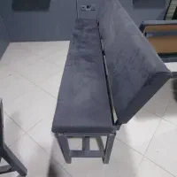 ۴عدد نیمکت فلزی مبله شده