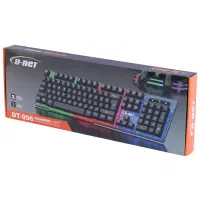 کیبورد گیمینگ دی نت با RGB و کیفیت بالا