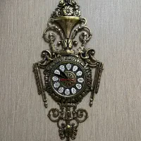 ساعت دیواری استیل برنز