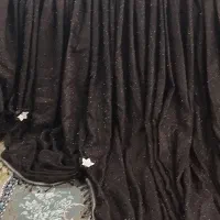پرده مخمل پانچ درحد نو