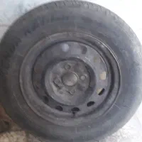 رینگ و لاستیک زاپاس تیبا سایز 175/70/R13