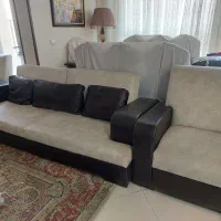 سرویس مبلمان تختخوابشو ترکیه ای کارکرده و ۲ میز
