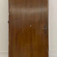 درب چوبی