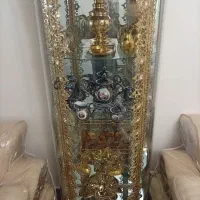 سلام بوفه برنزی کاملا سالم علت فروش نداشتن جا