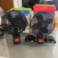 پنکه شارژی دو باطری کیفیت درجه یک