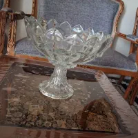 ظرف پذیرایی کربستال میوه خوری یا اجیل خوری
