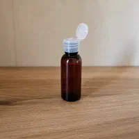 بطری 30 سی سی قهوه ای با درب فیلیپ تاپ (شامپویی)