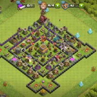 اکانت کلش اف کلنز تان 8