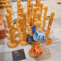 اویز شات چوبی اک