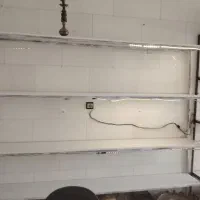 قفسه مغازه اهنی ارتفاع ۲در ۲.۵و ۳عرض