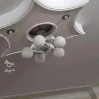 لوستر ۵ شعله فلزی
