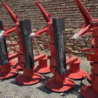 موور یونجه چین پشت تراکتوری ریک