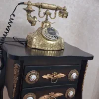 تلفن رومیزی برنز
