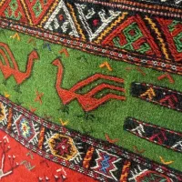 گلیم دستبافت عشایری نقش ذهنی دست بافت کادویی