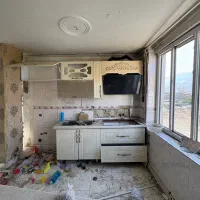 کابینت با گاز و هود و سینک دسته دوم