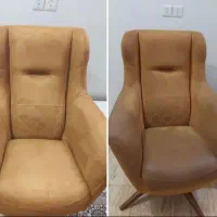مبل شویی نمونه با موادنانو و دستگاه مکش سه موتوره