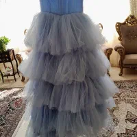 لباس مجلسی پرنسسی عروسکی برا فرمالیته و تولدسایز۳۸