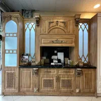 کابینت ممبران طرح چوب