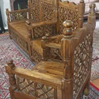 تخت سنتی چوبی