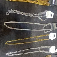 ست گردنبند و دستبند استیل