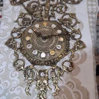 ساعت برونز و لوستر فرشته برونز